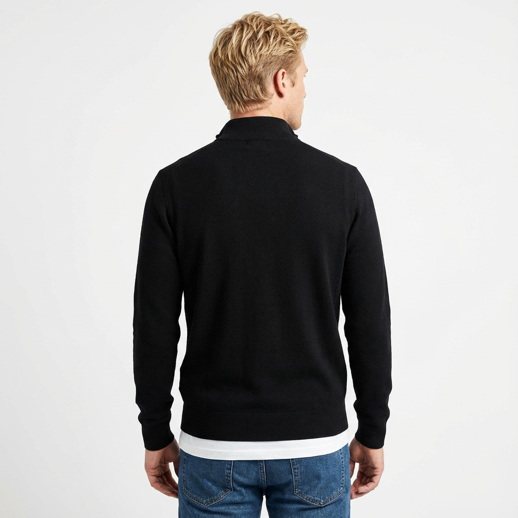 Noah | Luxe Half-Zip Herentrui