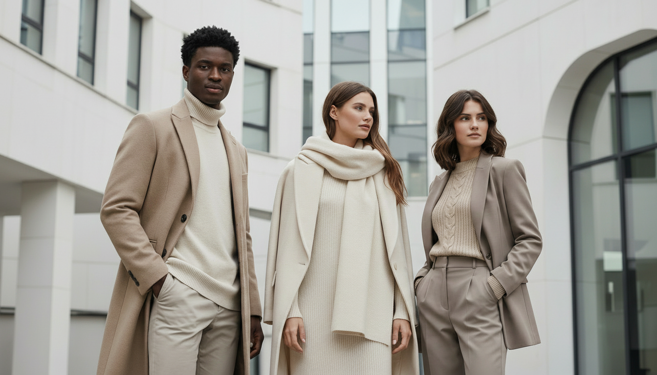 Minimalist Winter Fashion Banner