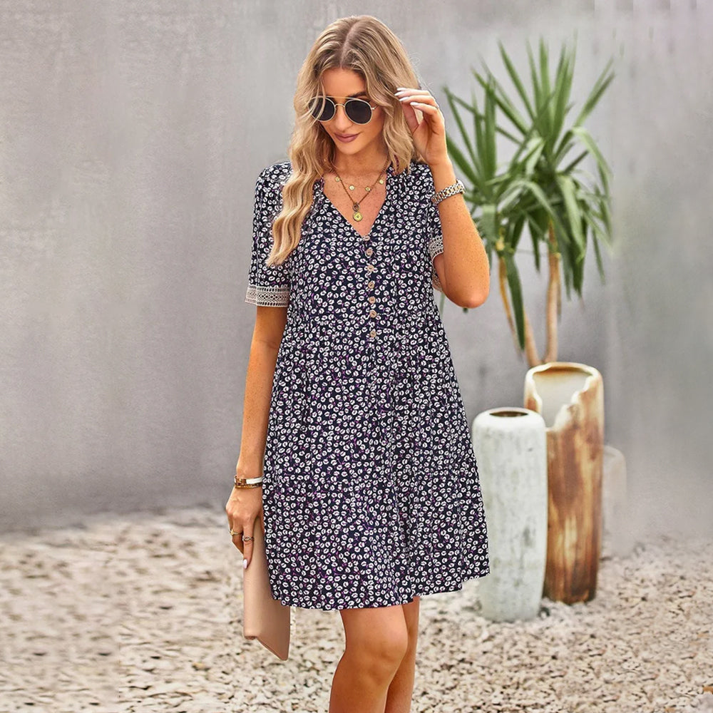 Floral Zomerjurk voor Elegante Stijl